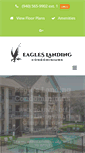 Mobile Screenshot of eagleslandingdenton.com